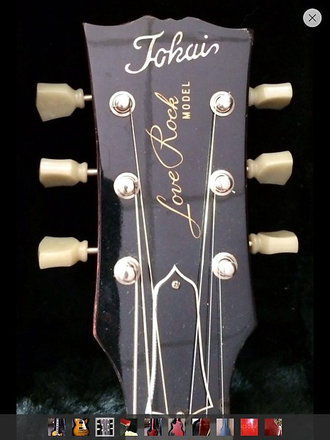 tokai guitar serial number on neck plate